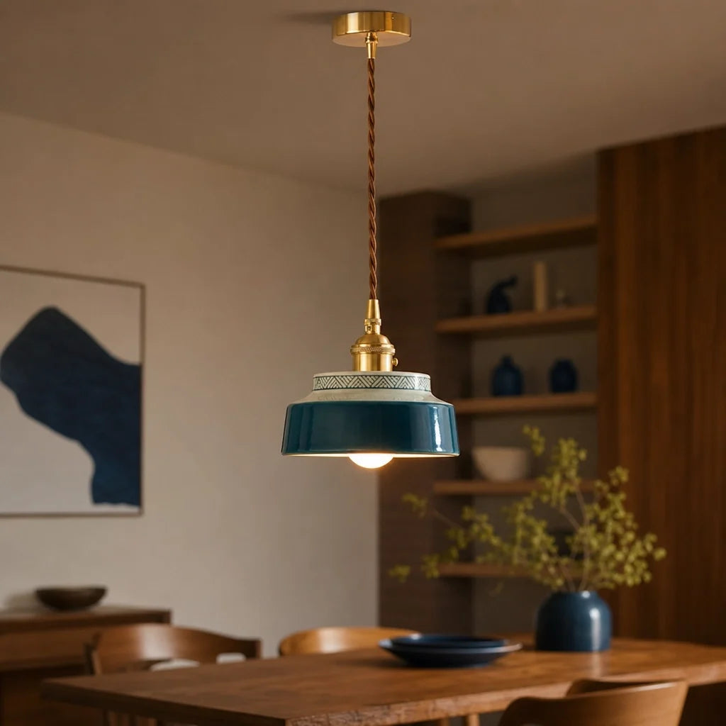 Suspension en Céramique Émaillée – Modèle Ceralia (LA MAISON CLARTE)