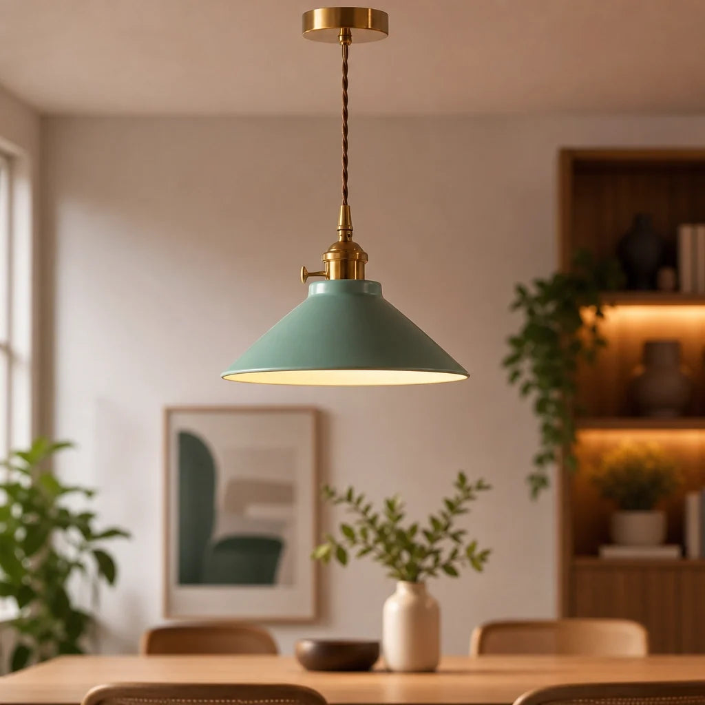 Suspension Céramique Émaillée Colorée – Modèle Laguna (LA MAISON CLARTE)