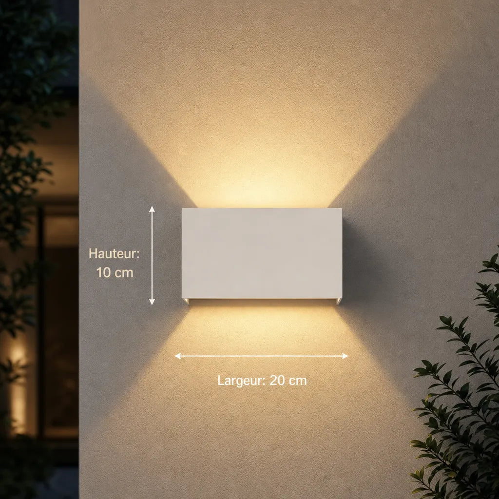 Applique LED Intérieure et Extérieure – Modèle Boréane (LA MAISON CLARTE)