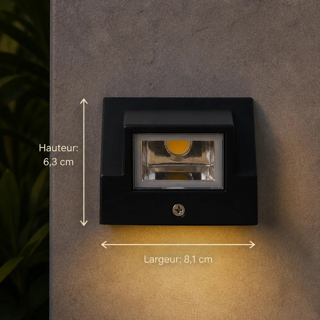 Applique Extérieure LED IP65 Compacte – Modèle Muréa (LA MAISON CLARTE)