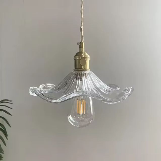 Suspension Florale en Verre Soufflé – Modèle Fioréa (DIMOREE)