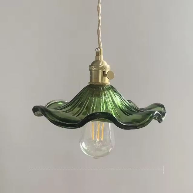 Suspension Florale en Verre Soufflé – Modèle Fioréa (DIMOREE)