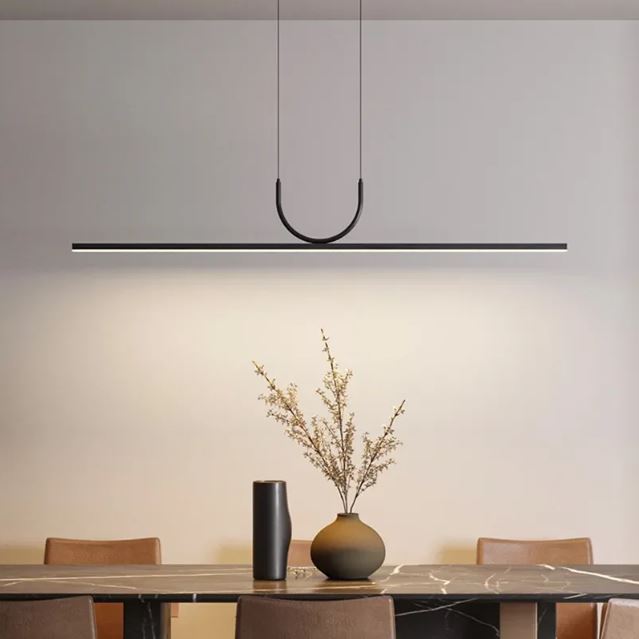 Suspension Linéaire LED Horizontale Dimmable – Modèle Lignéa (DIMOREE)