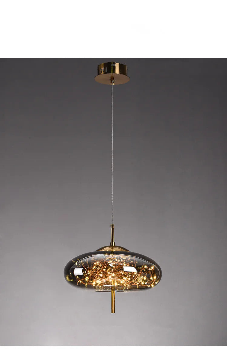 Bolla — Suspension bulle en verre dimmable