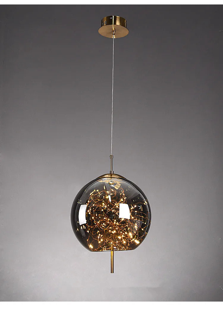 Bolla — Suspension bulle en verre dimmable