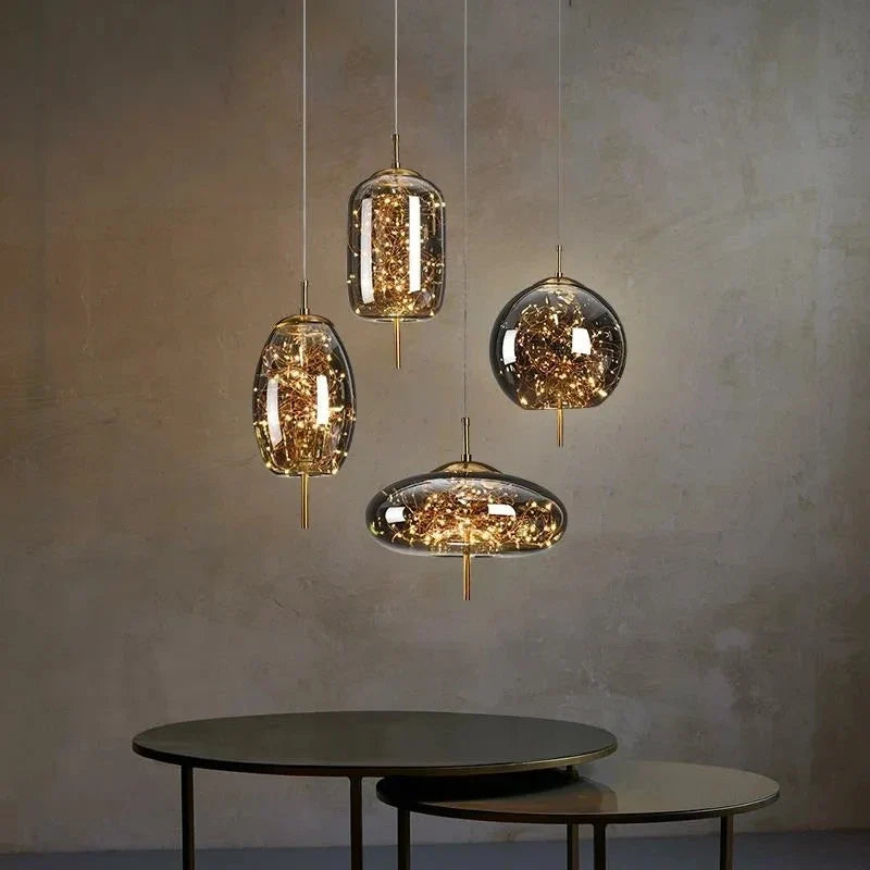 Bolla — Suspension bulle en verre dimmable