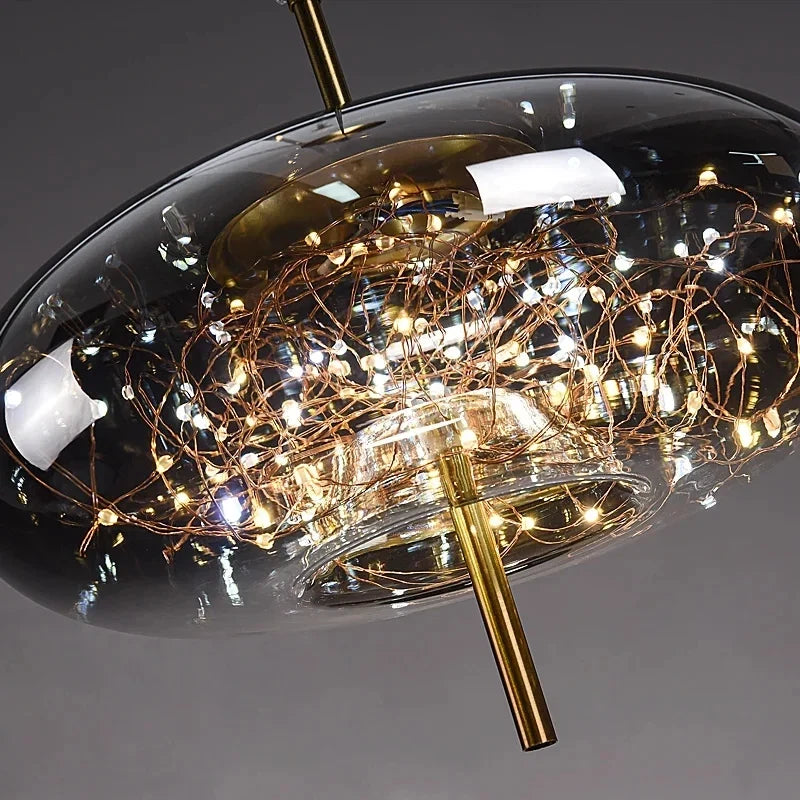 Bolla — Suspension bulle en verre dimmable