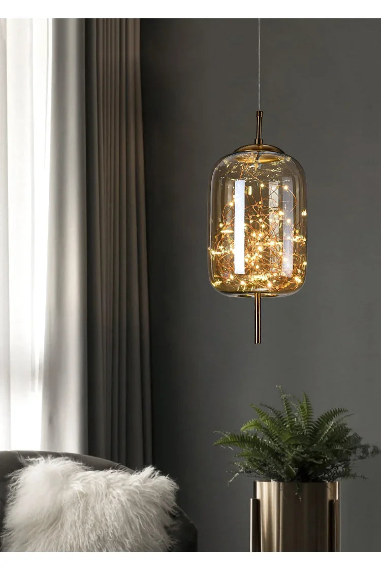 Bolla — Suspension bulle en verre dimmable