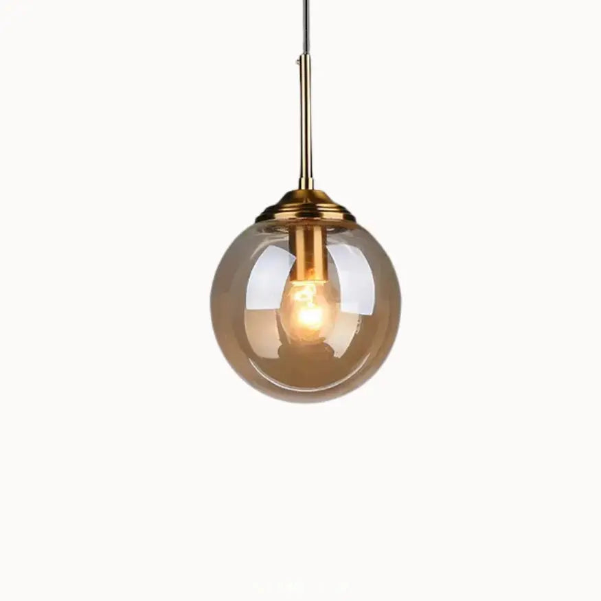 Nohra — Petite suspension globe en verre