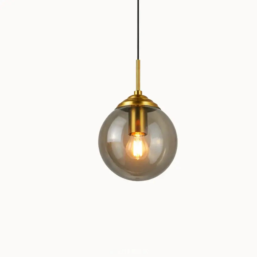 Nohra — Petite suspension globe en verre