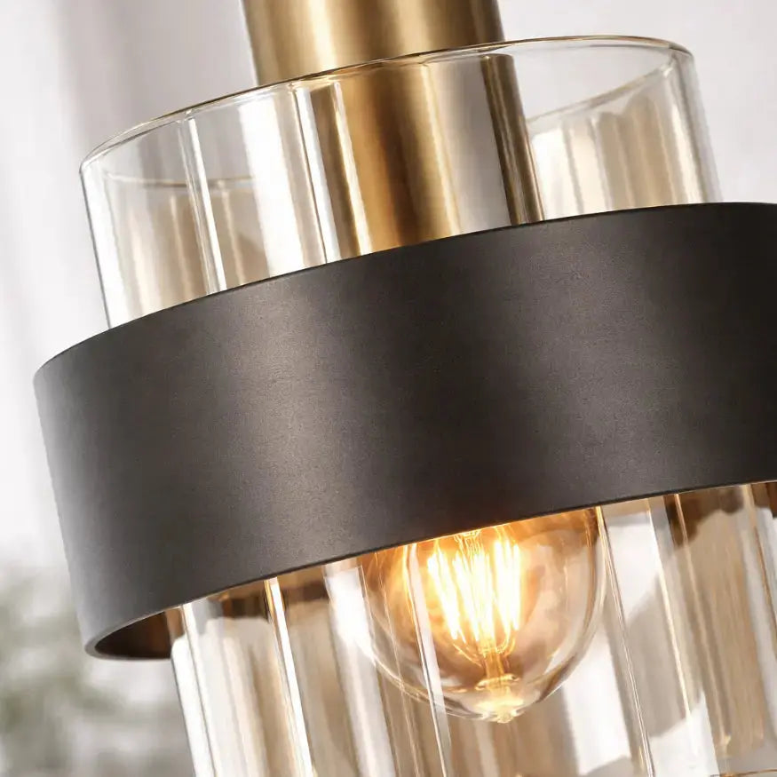 Nolane — Suspension globe moderne en verre