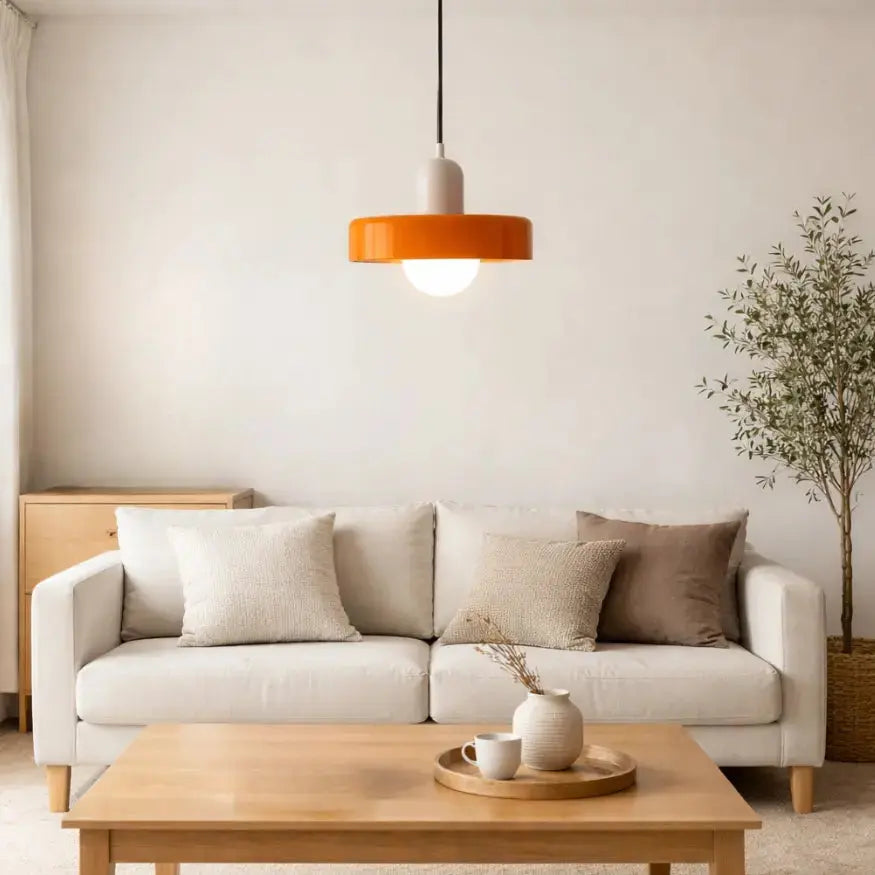 Cintra — Suspension en verre à anneau coloré