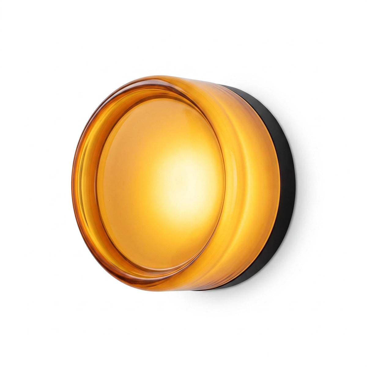 Cannelia — Applique LED en verre cannelé et aluminium